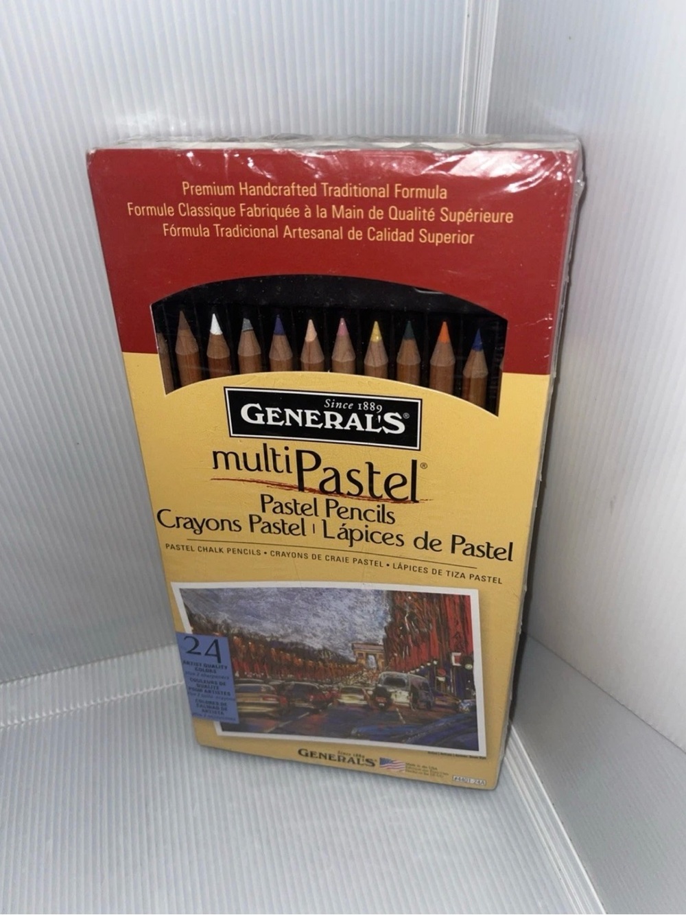 General's Multipastel Pastel Pencils 24